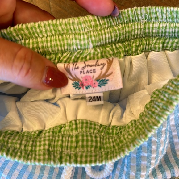NWOT The Smocking Place Swimtrunks - Picture 3 of 5